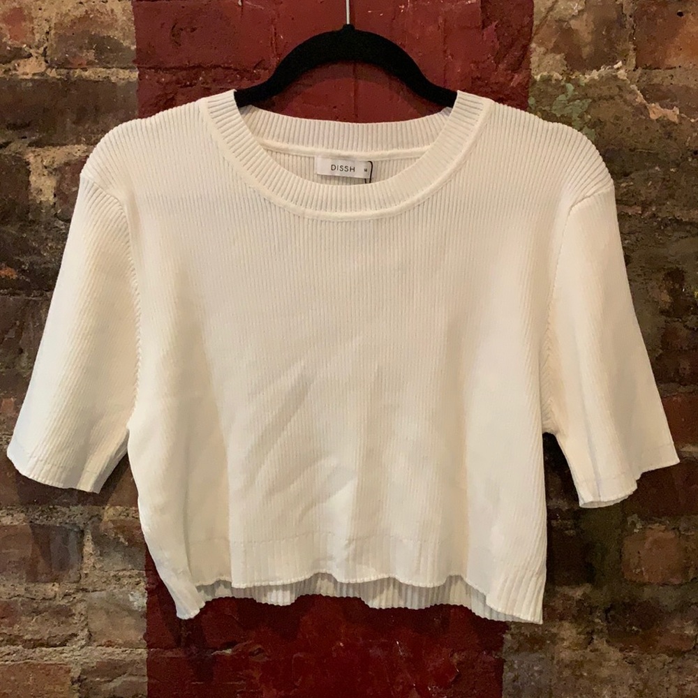 DISSH White Rib Tee